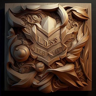 3D model League of Legends (STL)